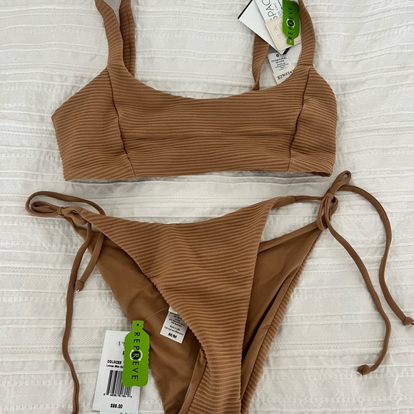 L SPACE BIKINI SET IN CAM. JESS TOP/LENNOX BOTTOM - Picture 3 of 6